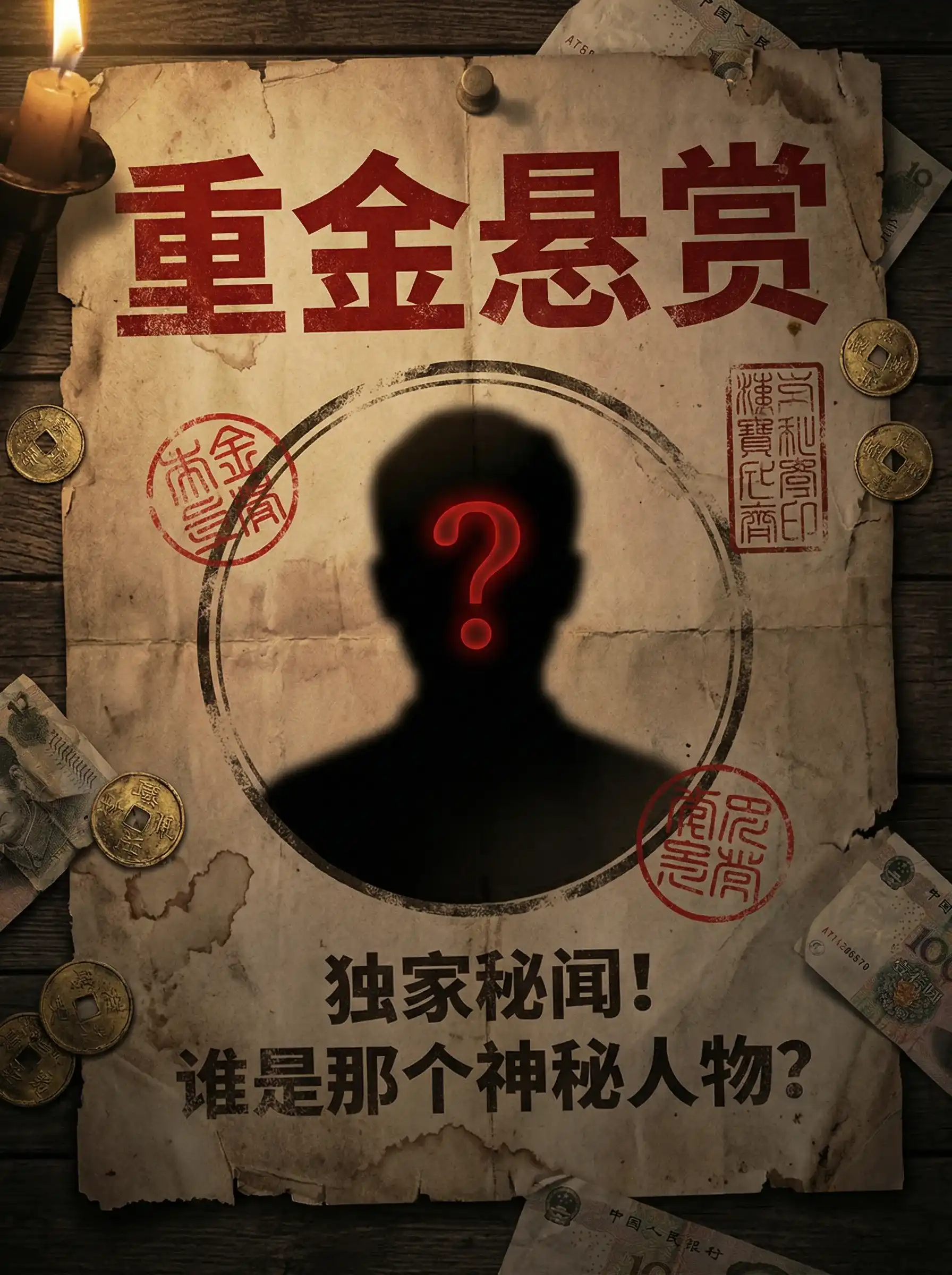万利网站 - 重金悬赏线索征集令